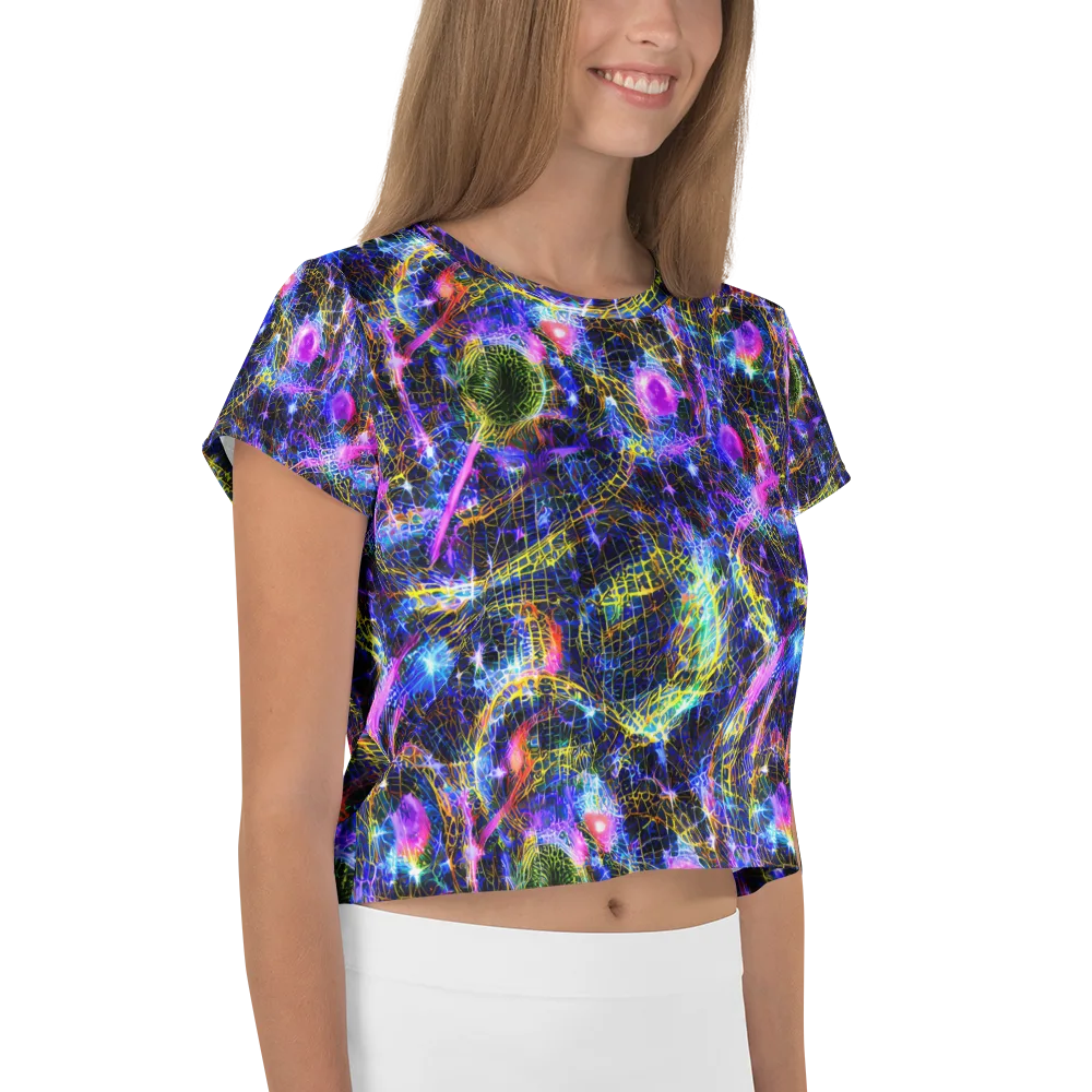 Prismatic Wilds on Crop Tee — Right
