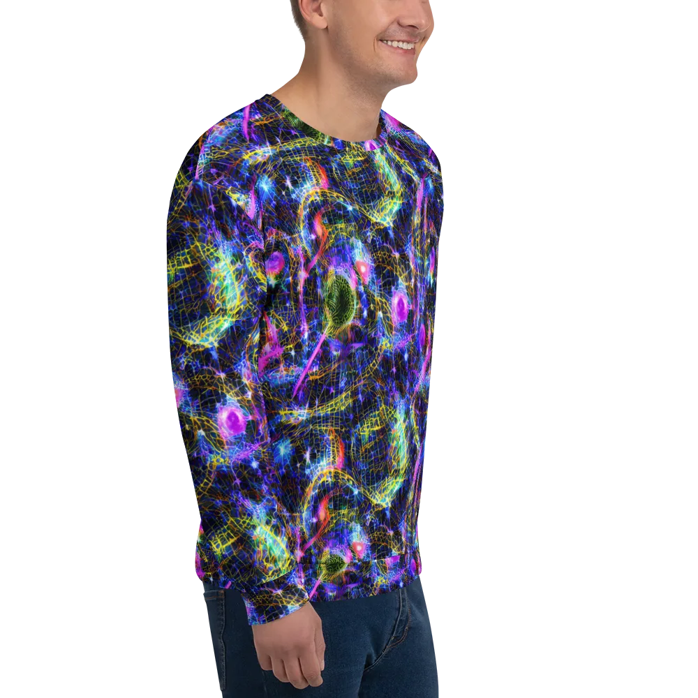 Prismatic Wilds on Sweatshirt — Right Front