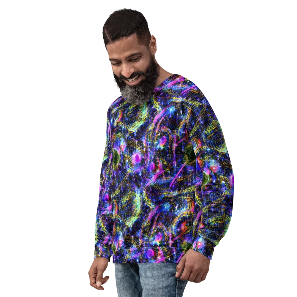 Prismatic Wilds on Sweatshirt — Left Front