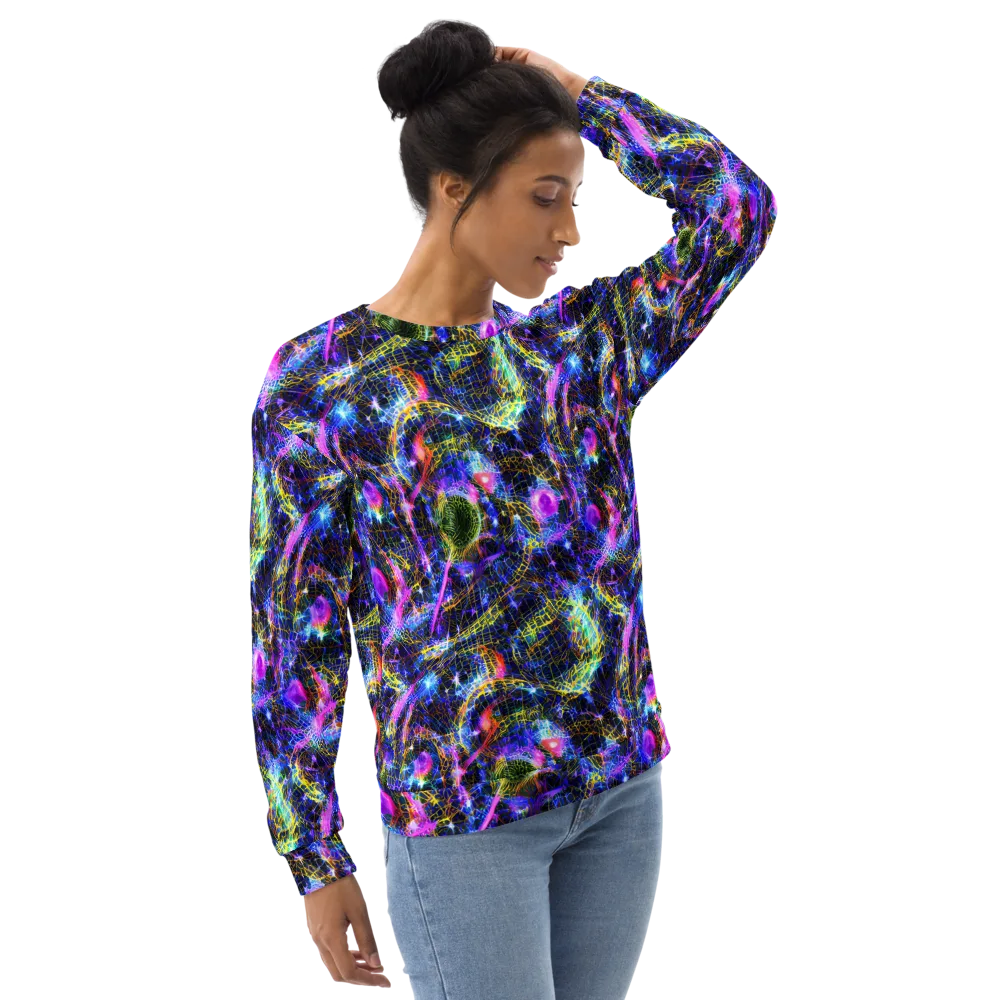 Prismatic Wilds on Sweatshirt — Right Front