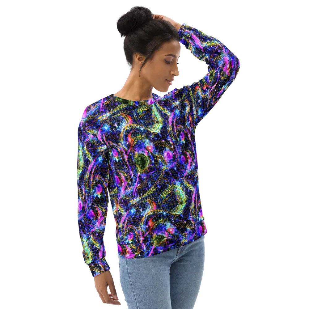 Prismatic Wilds on Sweatshirt — Right Front