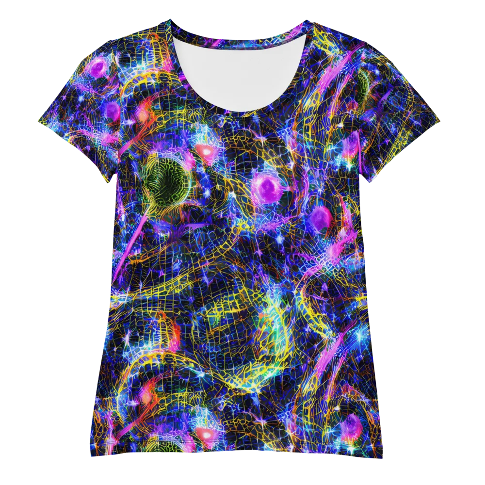 Prismatic Wilds on Women's Athletic T-Shirt — Front