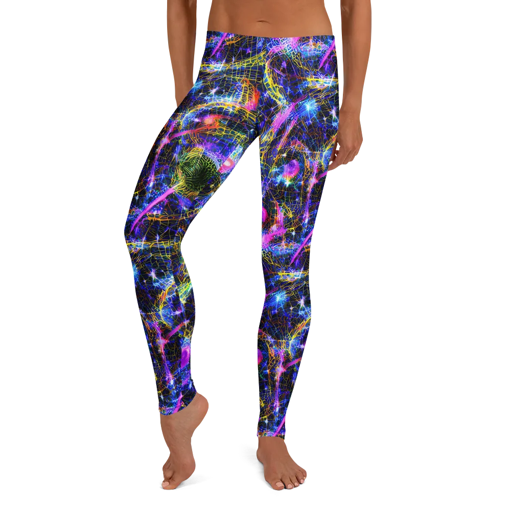 Prismatic Wilds on Leggings — Front