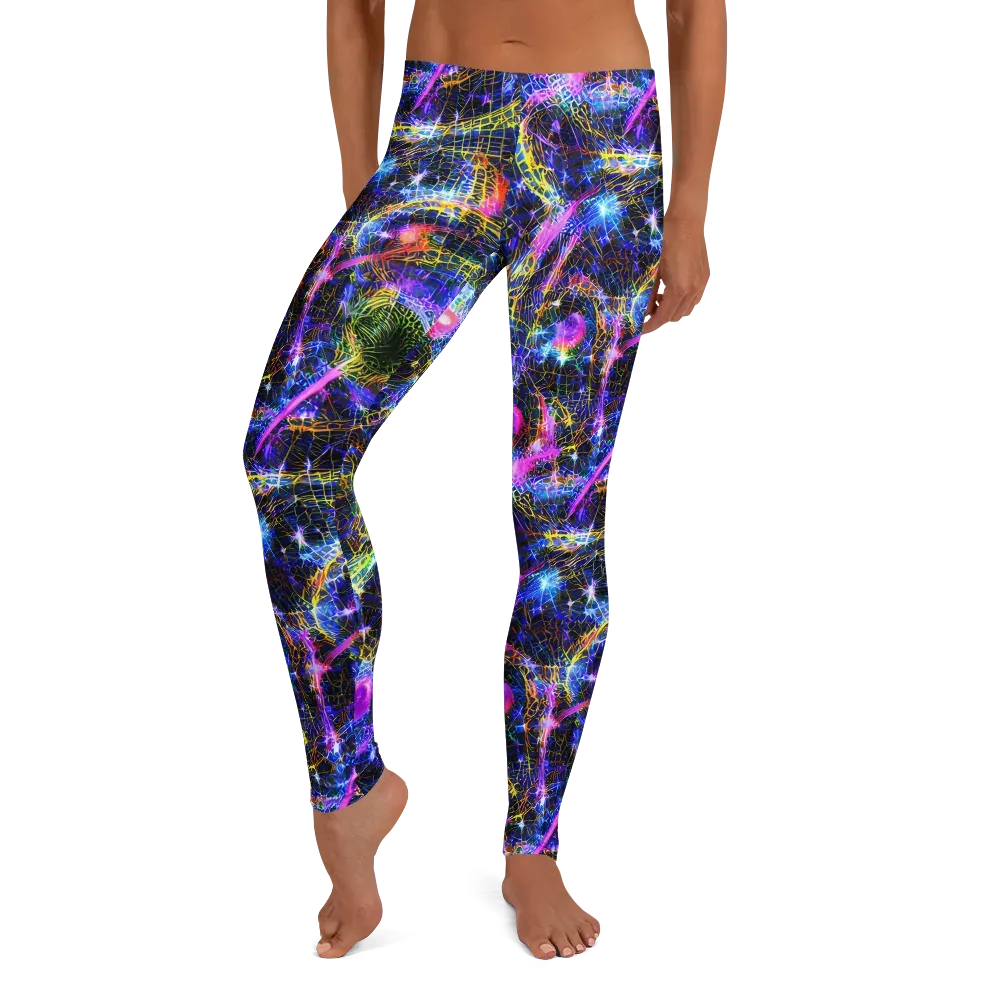 Prismatic Wilds on Leggings — Front