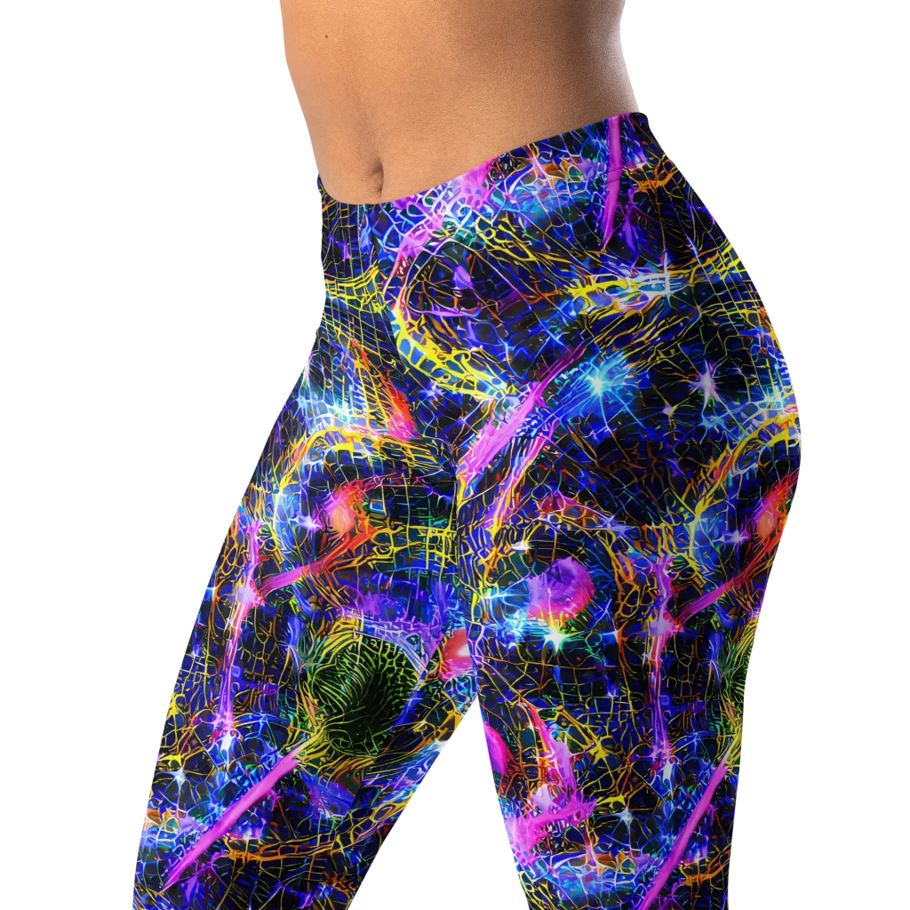 Prismatic Wilds on Leggings — Left Front