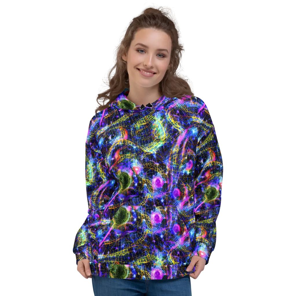 Prismatic Wilds on Hoodie — Front