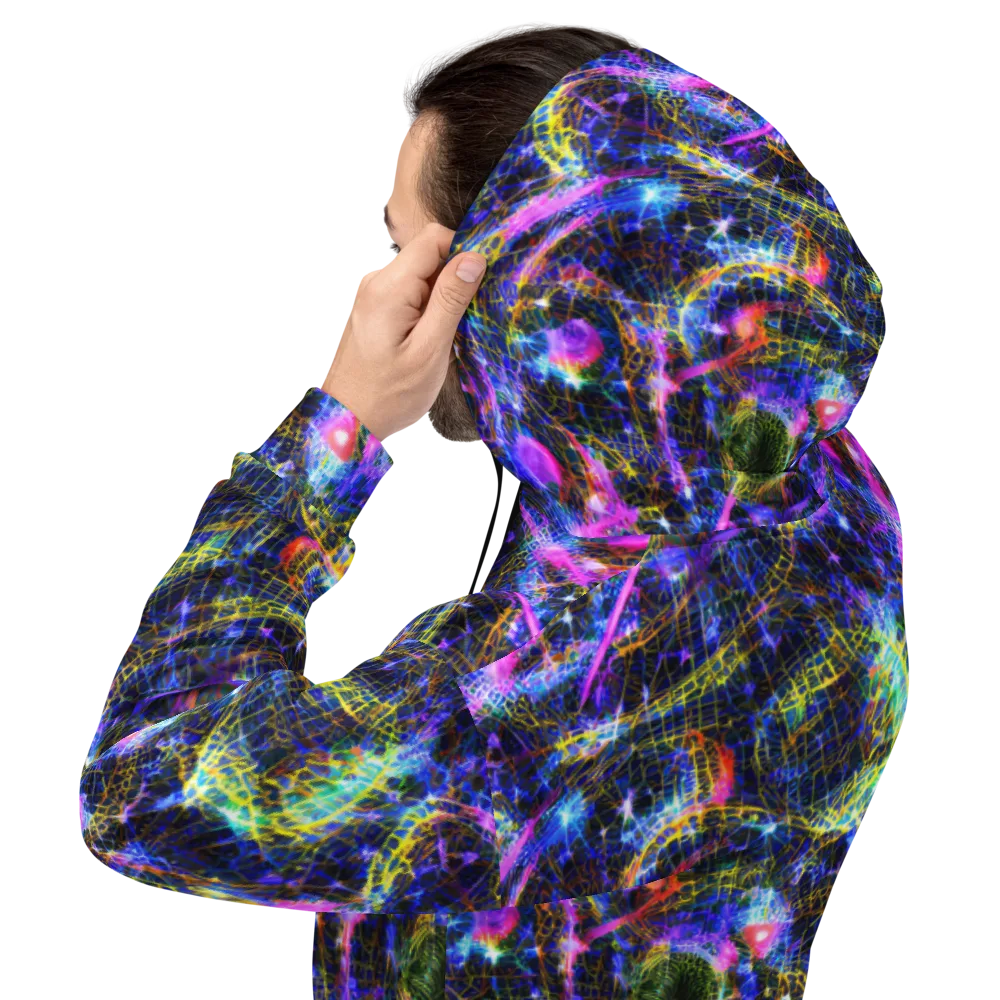 Prismatic Wilds on Hoodie — Back