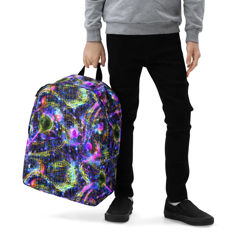 Prismatic Wilds on Minimalist Backpack — Zoomed-in