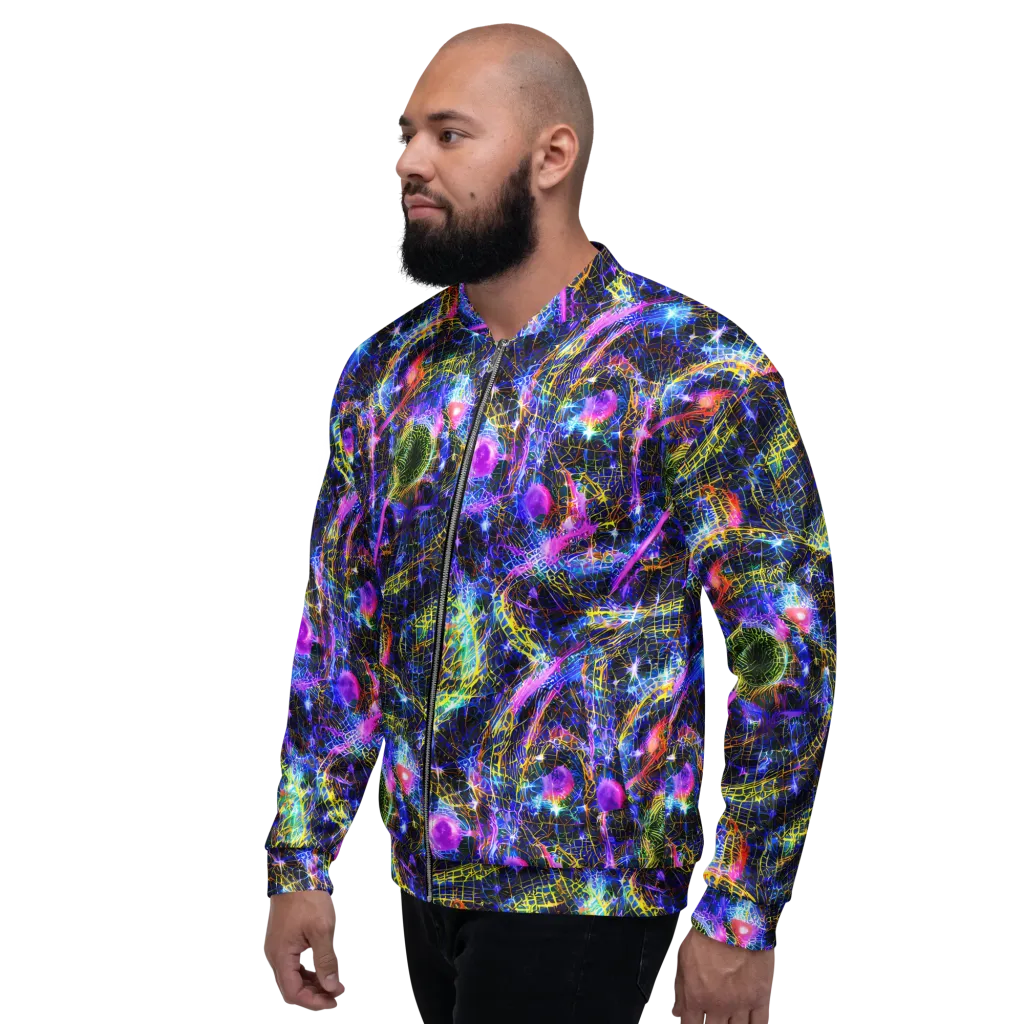 Prismatic Wilds on Bomber Jacket — Left