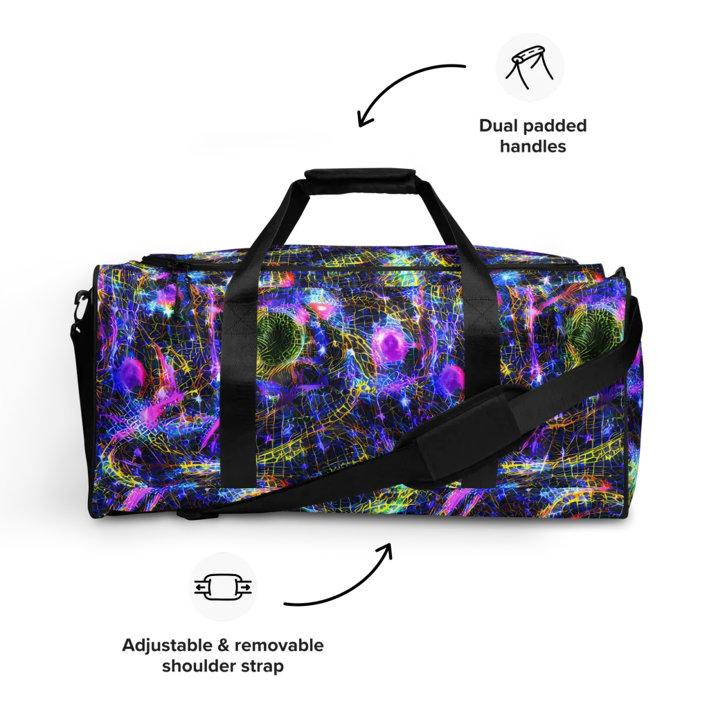 Prismatic Wilds on Duffle Bag — Front
