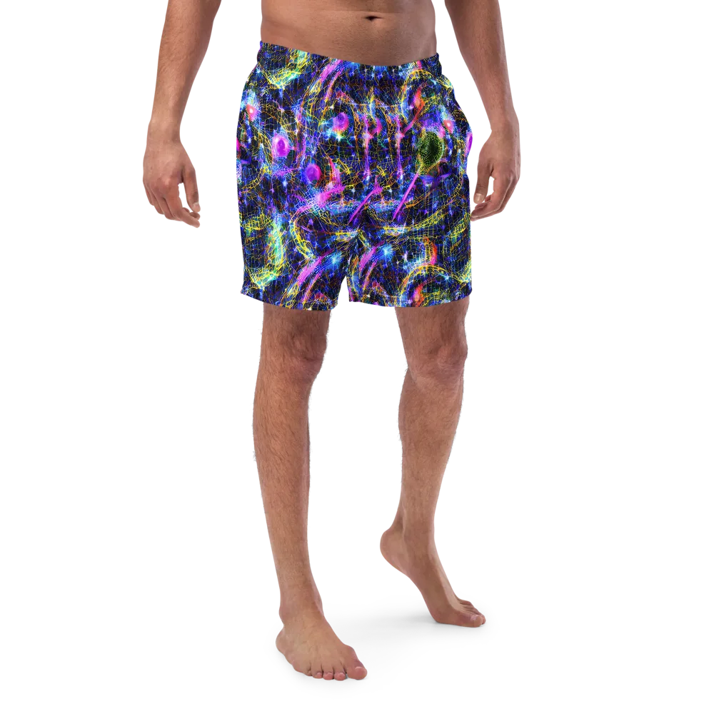 Prismatic Wilds on Swim Trunks — Front