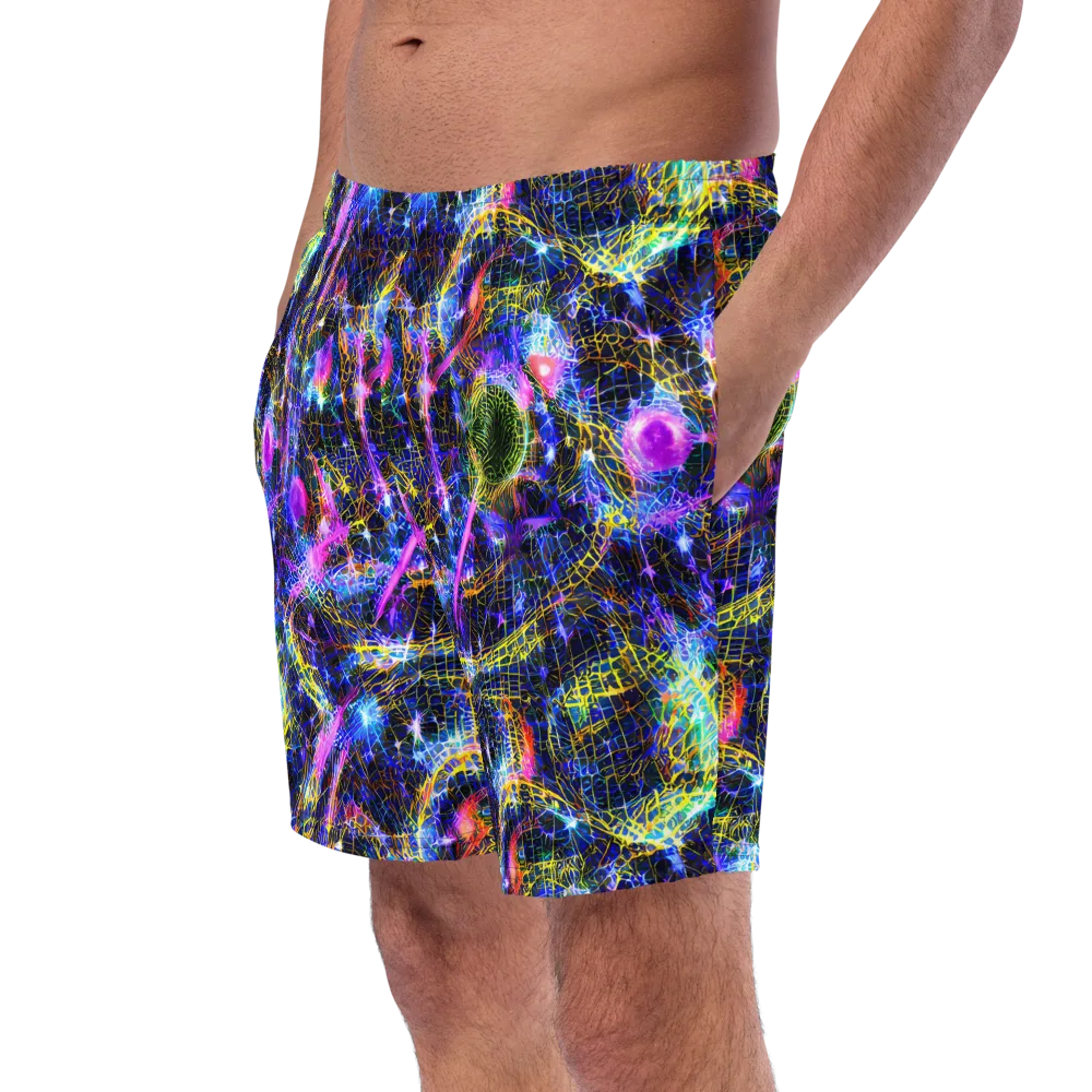 Prismatic Wilds on Swim Trunks — Left Front
