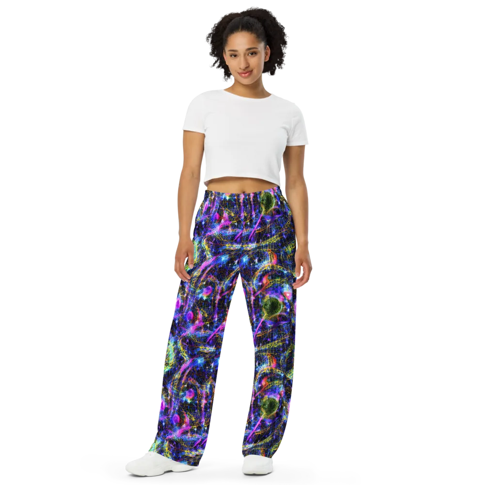 Prismatic Wilds on Wide-Leg Pants — Front