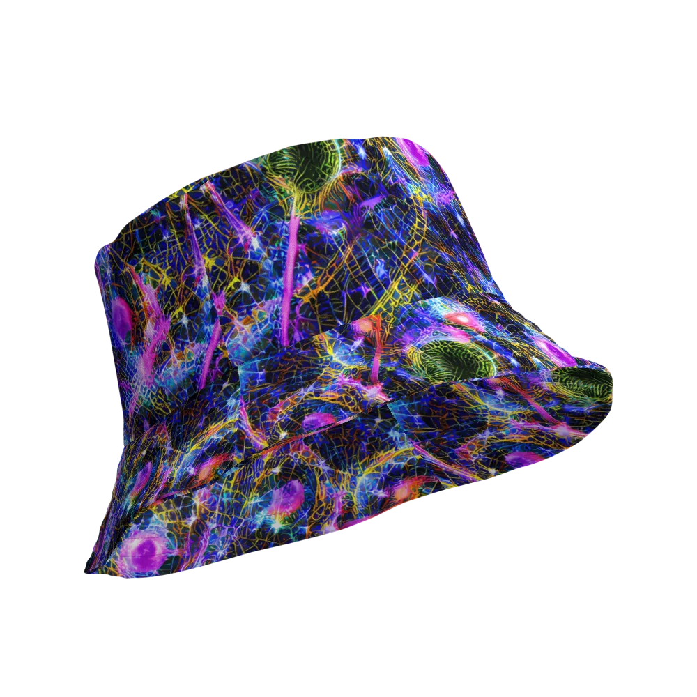 Prismatic Wilds on Reversible Bucket Hat — Product details Outside