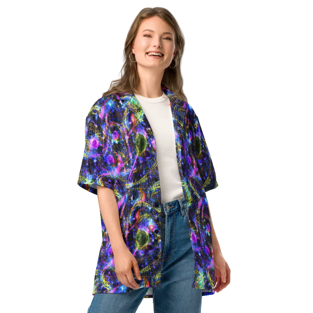 Prismatic Wilds on Button Shirt — Front