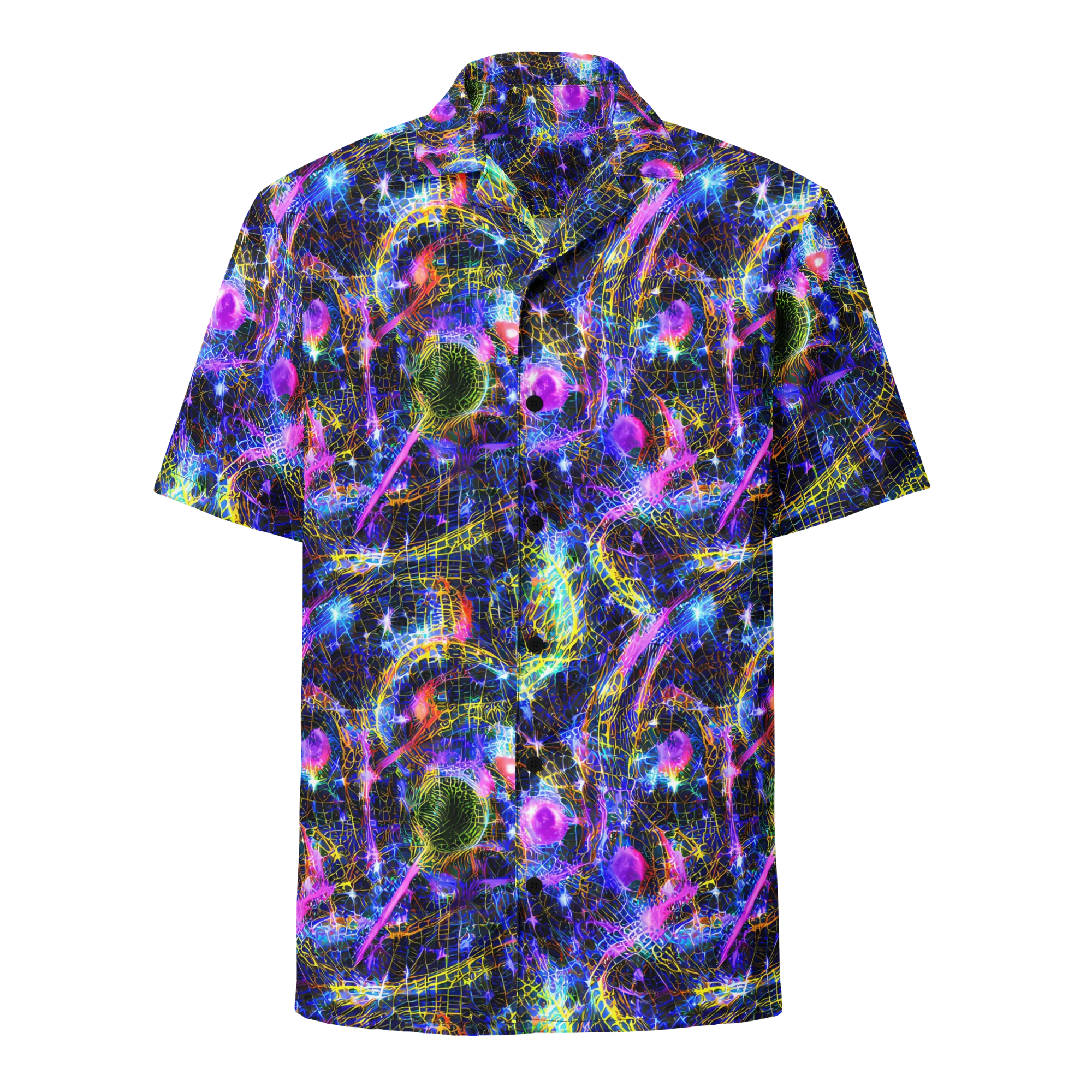 Prismatic Wilds on Button Shirt — Front