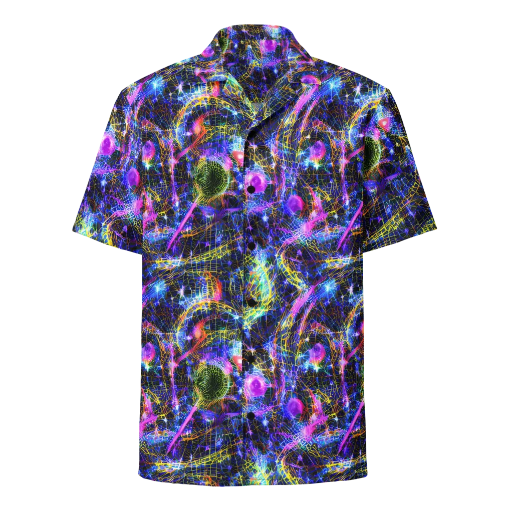 Prismatic Wilds on Button Shirt — Front