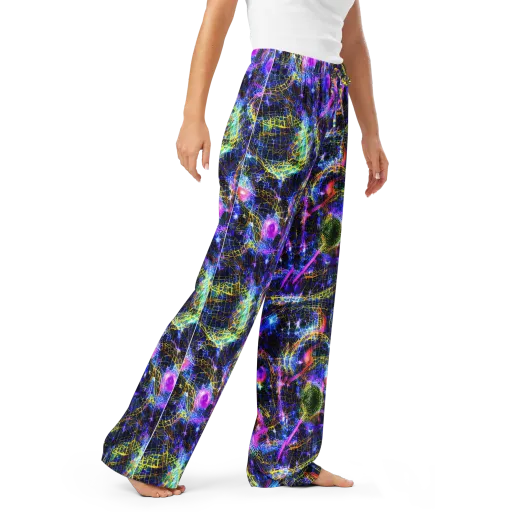 Prismatic Wilds on a Women's Pajama Pants