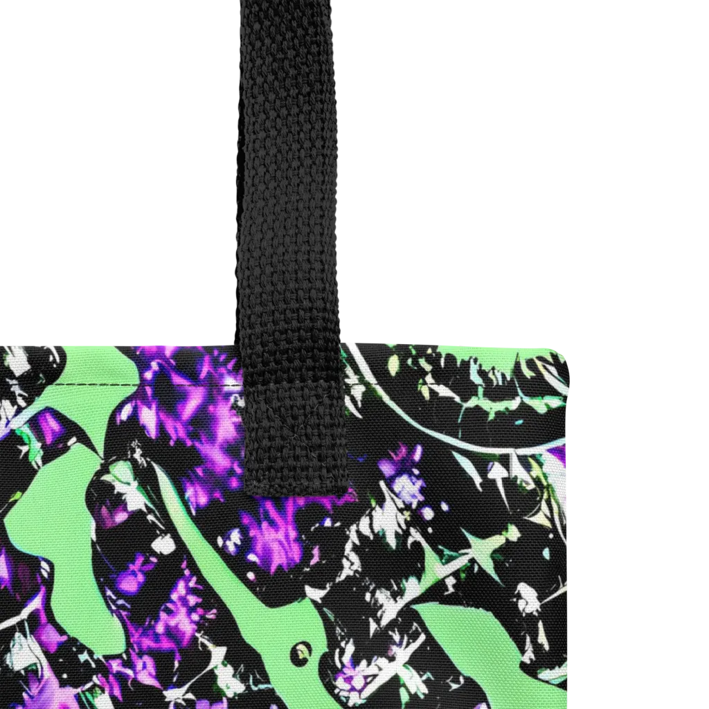 Neon Ink Garden on Tote Bag — Product details