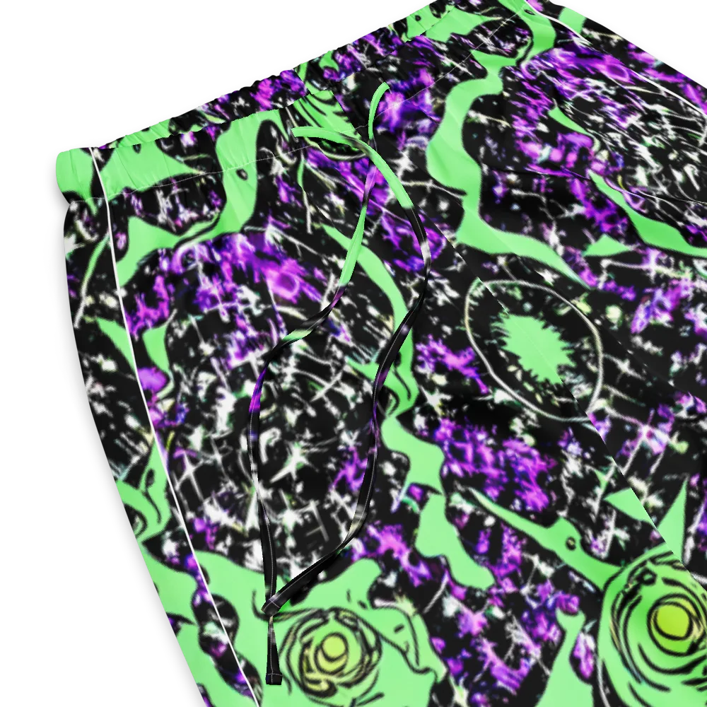 Neon Ink Garden on Women's Pajama Pants — Product details