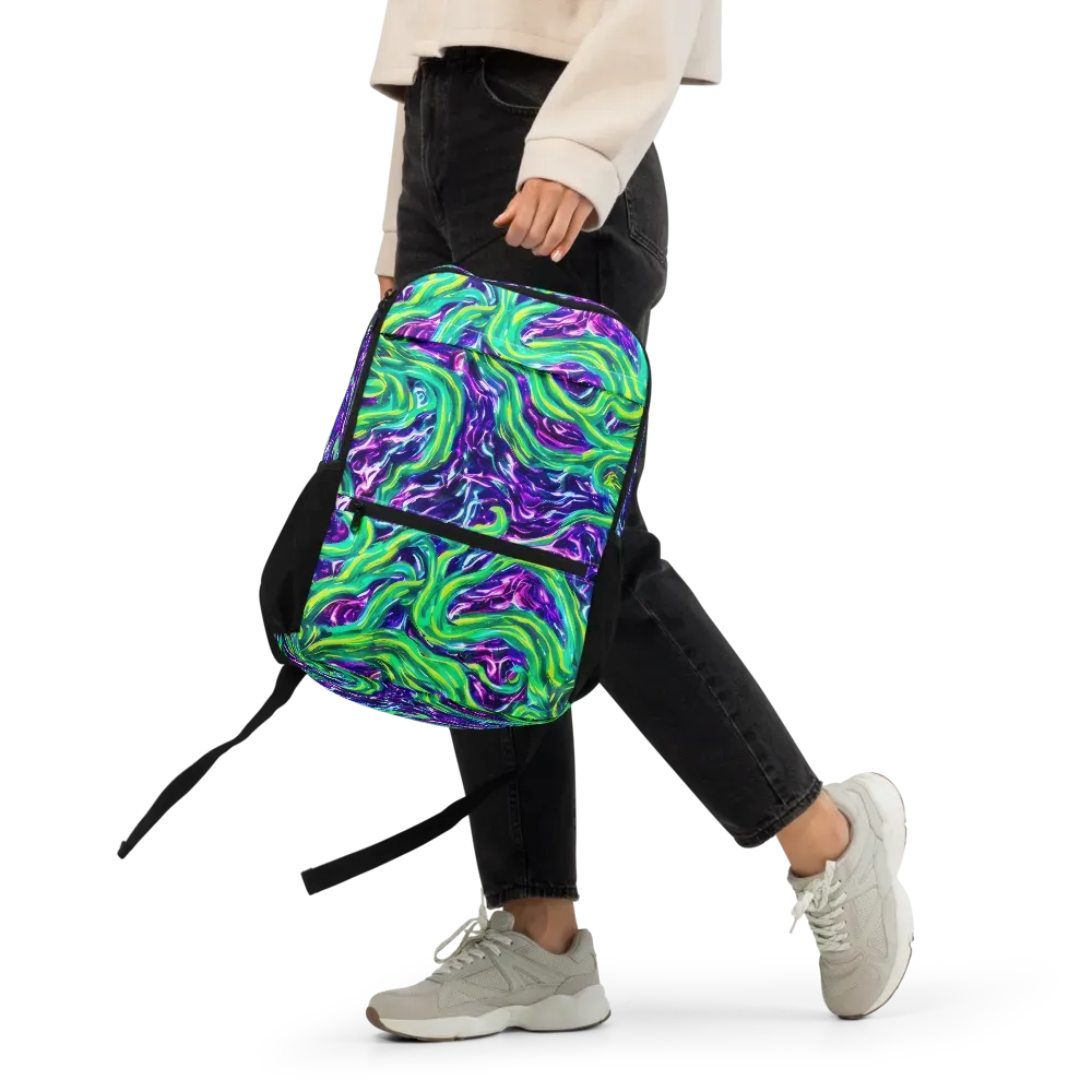 Cosmic Spill on Utility Backpack — Front