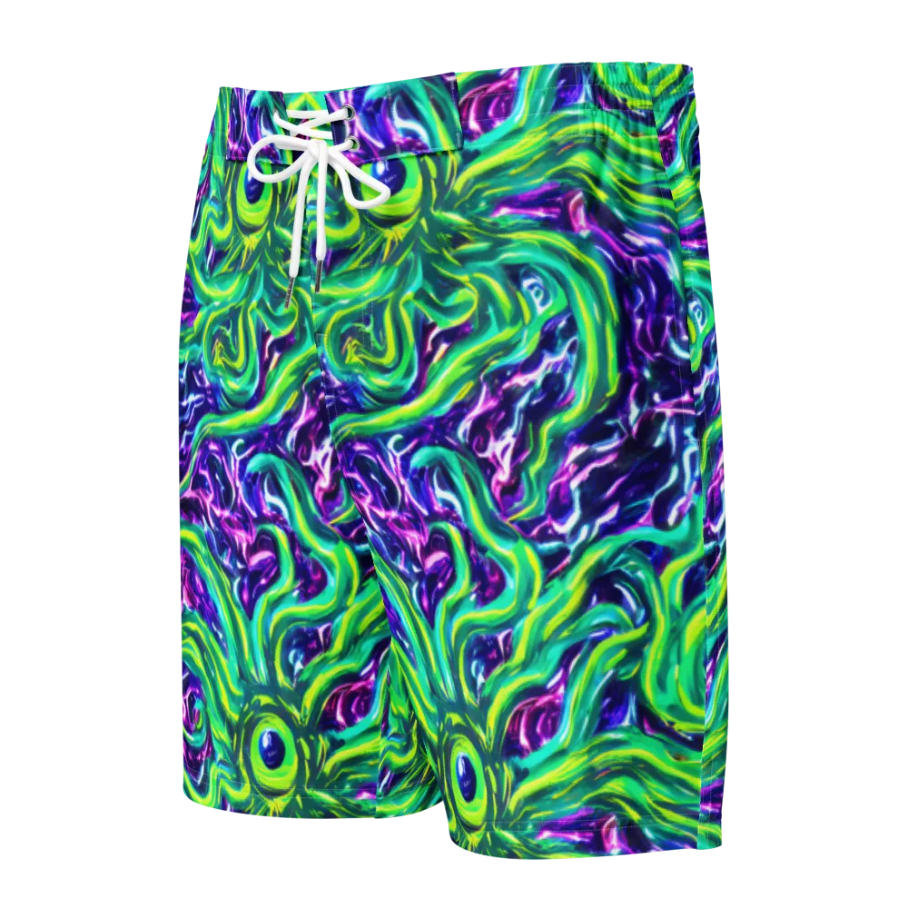 Cosmic Spill on Men's Board Shorts — Front