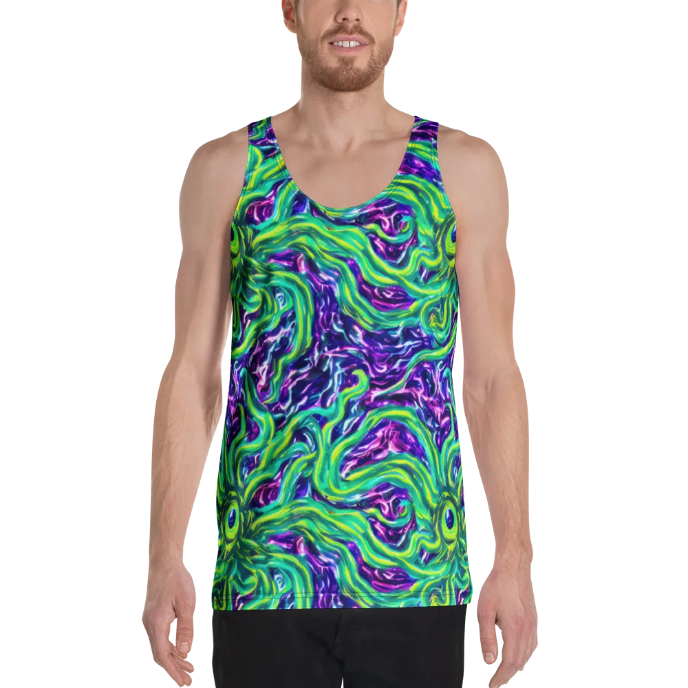 Cosmic Spill on Men's Tank Top — Front