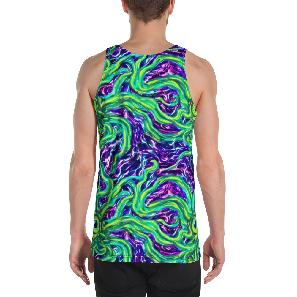 Cosmic Spill on Men's Tank Top — Back