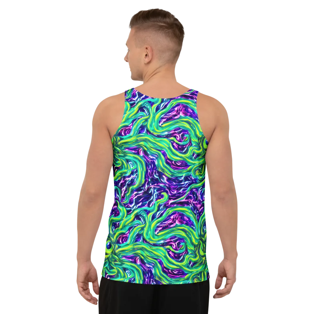 Cosmic Spill on Men's Tank Top — Back