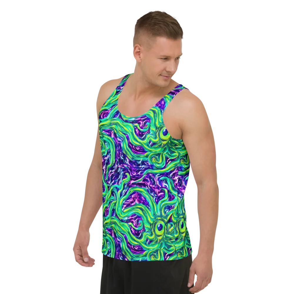Cosmic Spill on Men's Tank Top — Left Front