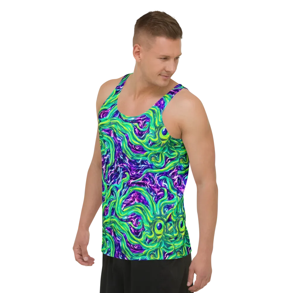 Cosmic Spill on Men's Tank Top — Left Front
