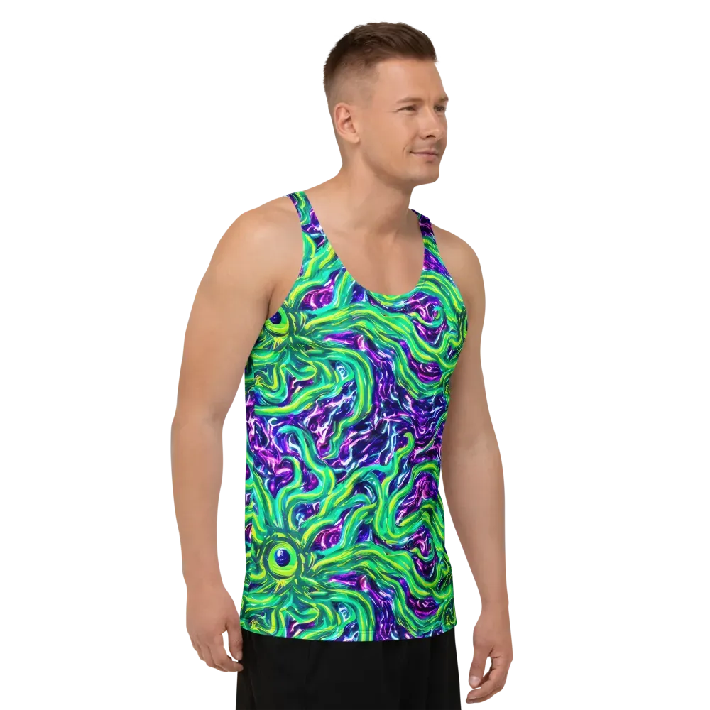 Cosmic Spill on Men's Tank Top — Right Front