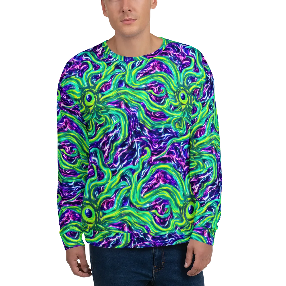 Cosmic Spill on Sweatshirt — Front