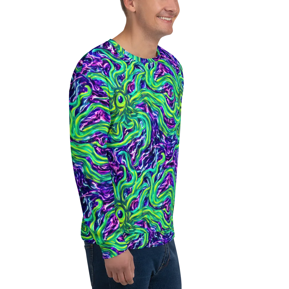 Cosmic Spill on Sweatshirt — Right Front