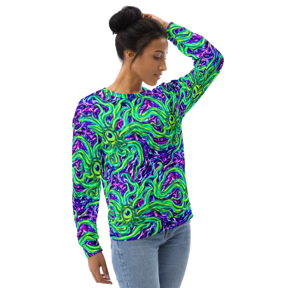 Cosmic Spill on Sweatshirt — Right Front