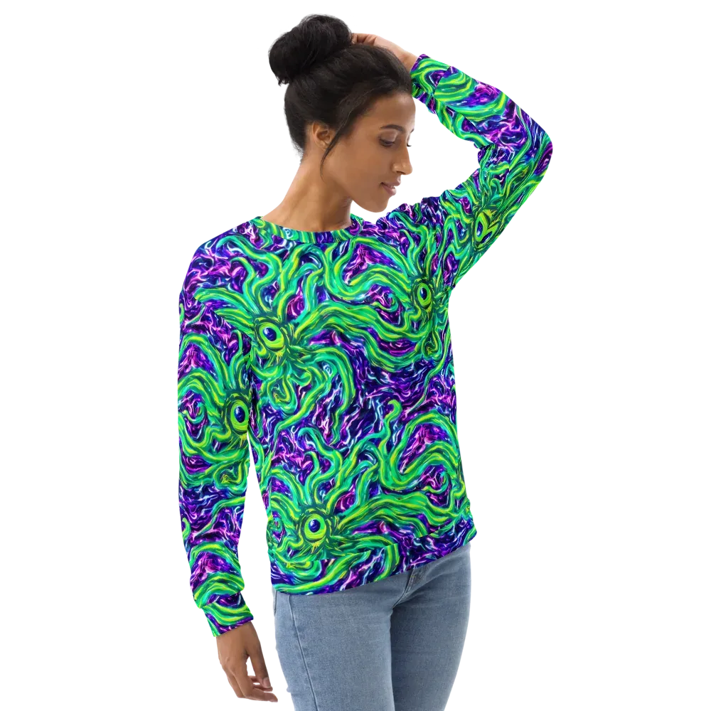Cosmic Spill on Sweatshirt — Right Front