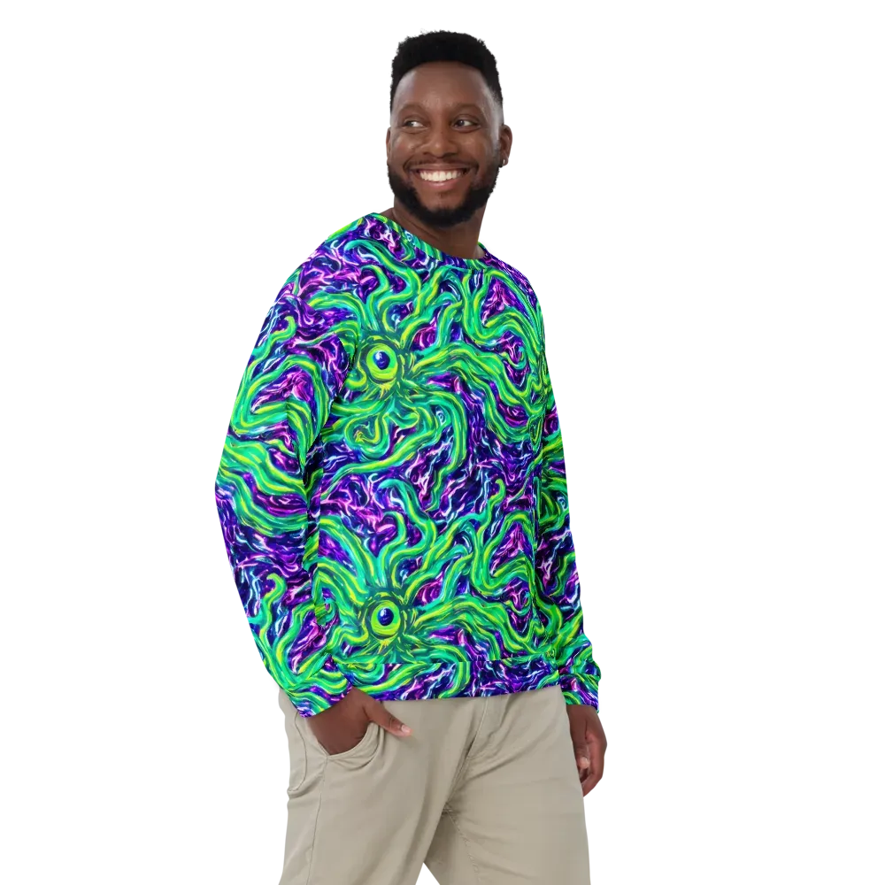 Cosmic Spill on Sweatshirt — Front