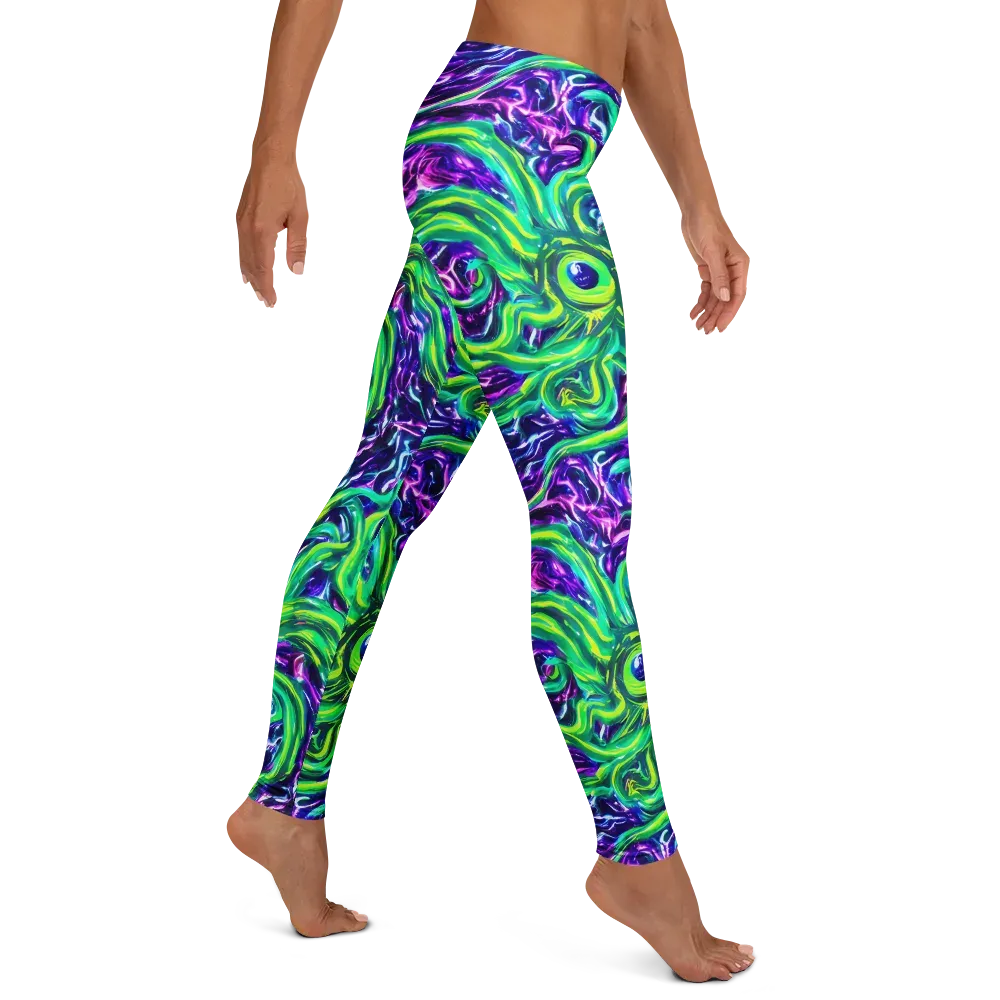 Cosmic Spill on Leggings — Right