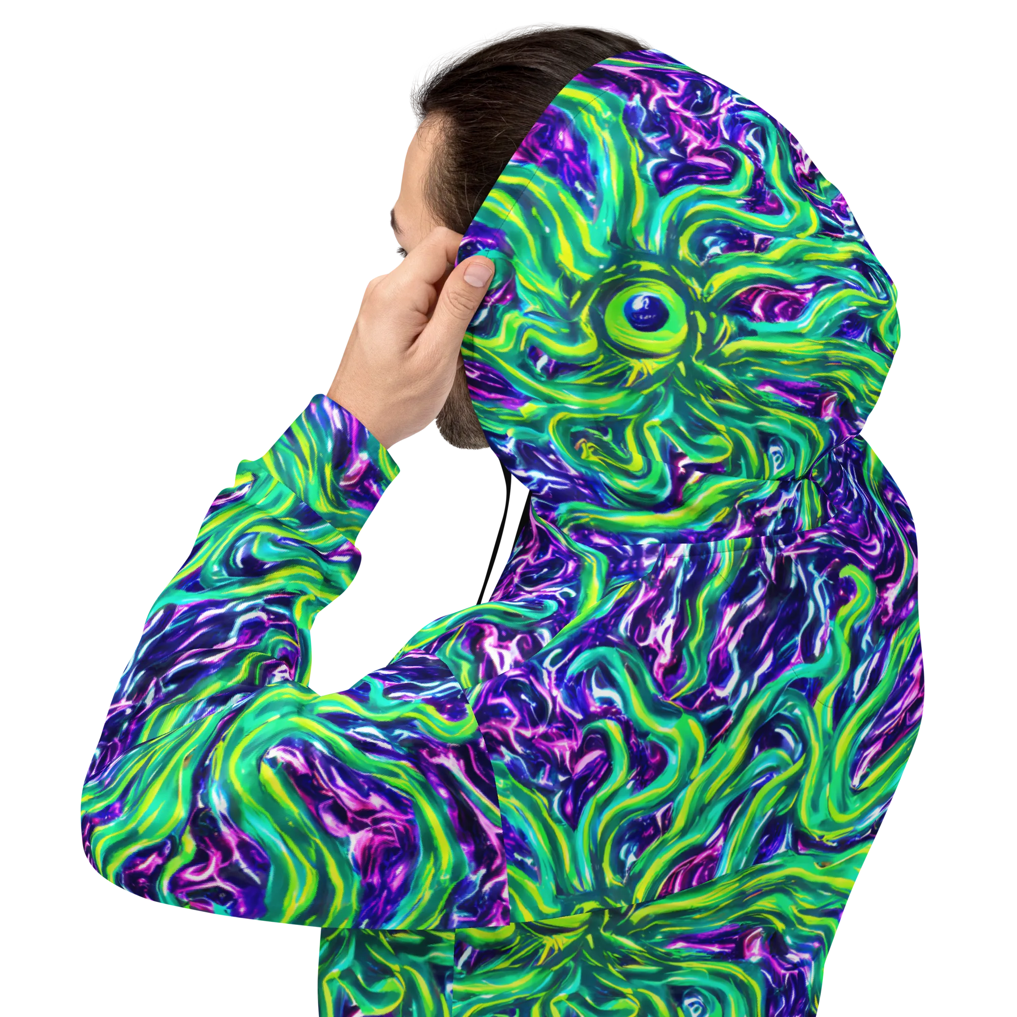 Cosmic Spill on Hoodie — Back