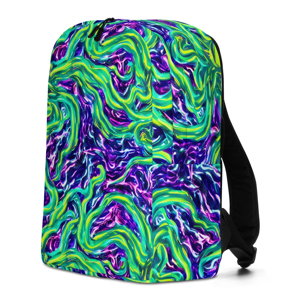 Cosmic Spill on Minimalist Backpack — Left