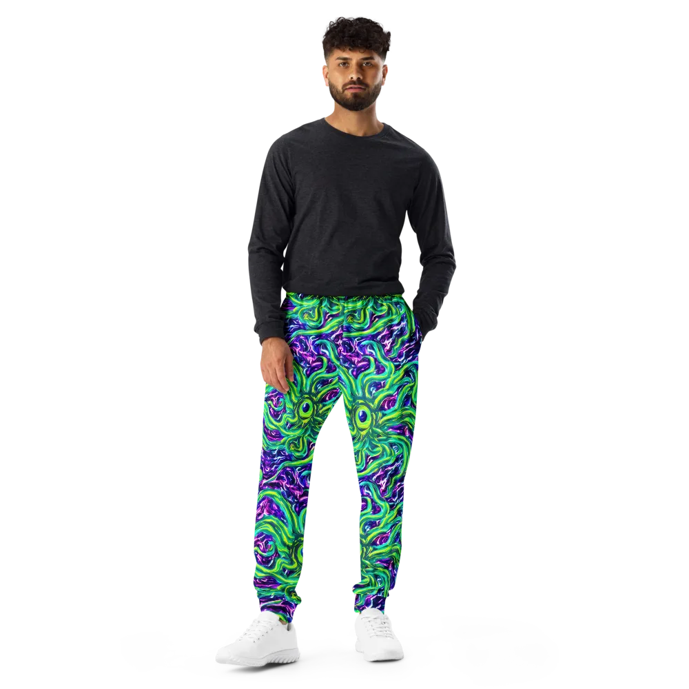 Cosmic Spill on Men's Joggers — Front