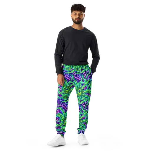 Cosmic Spill on a Men's Joggers