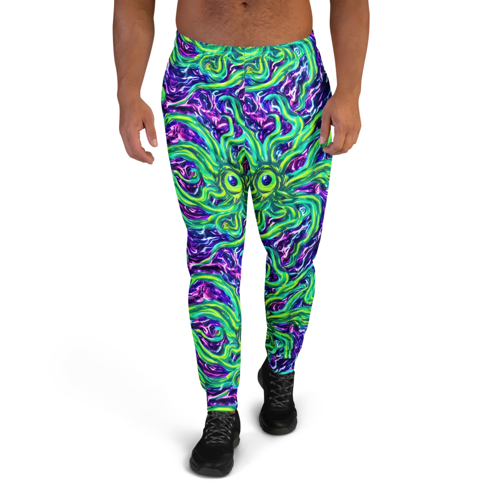 Cosmic Spill on Men's Joggers — Front