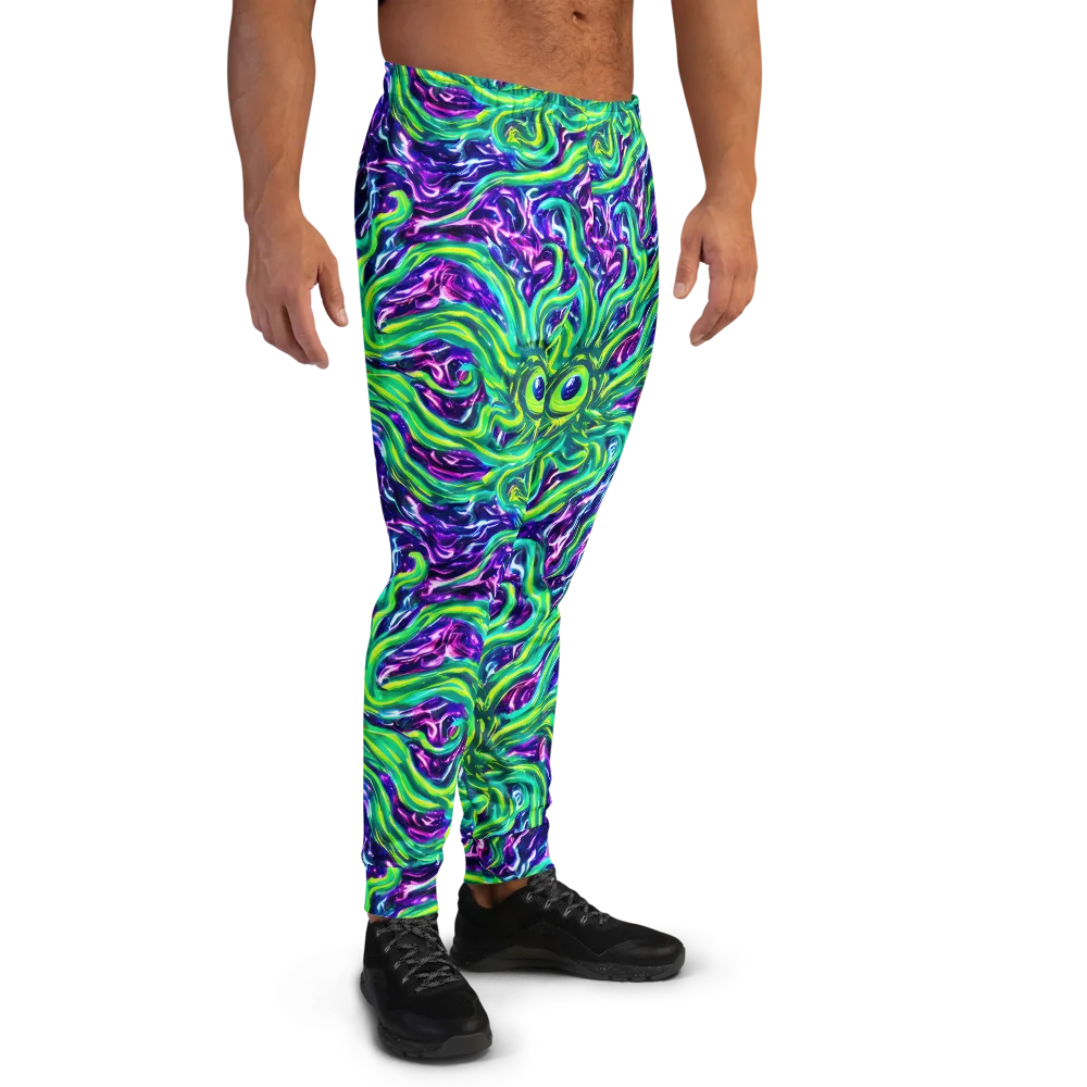 Cosmic Spill on Men's Joggers — Right