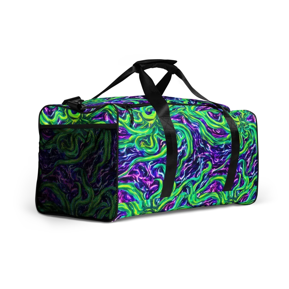 Cosmic Spill on Duffle Bag — Right Front