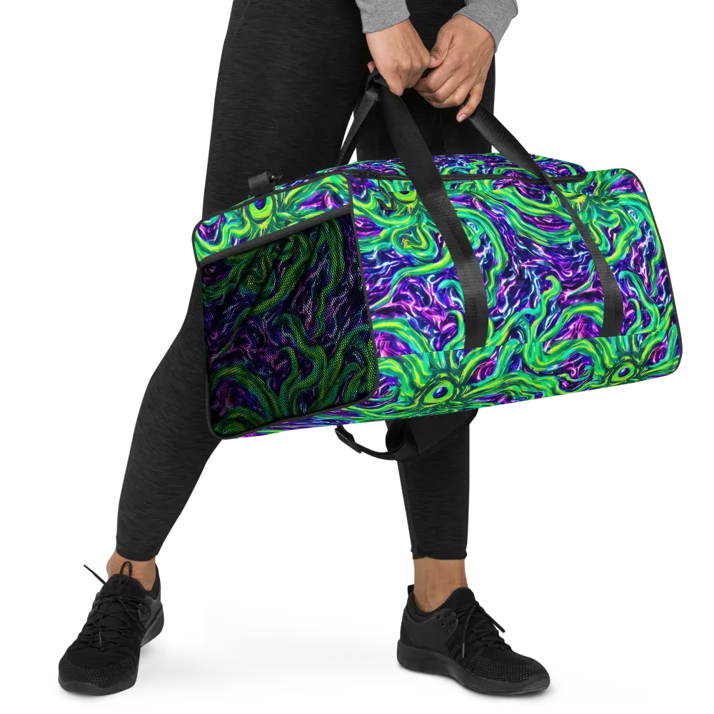 Cosmic Spill on Duffle Bag — Right Front
