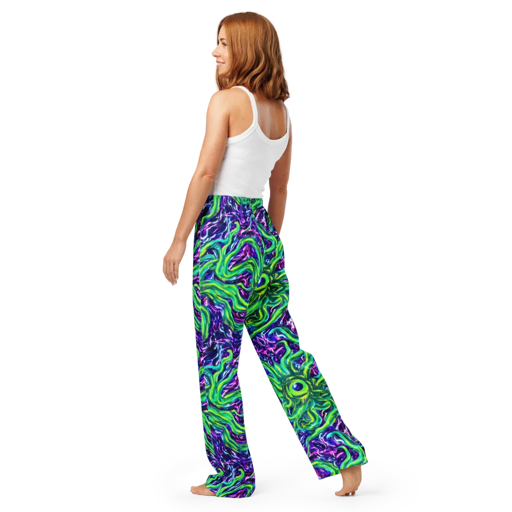 Cosmic Spill on Women's Pajama Pants — Back