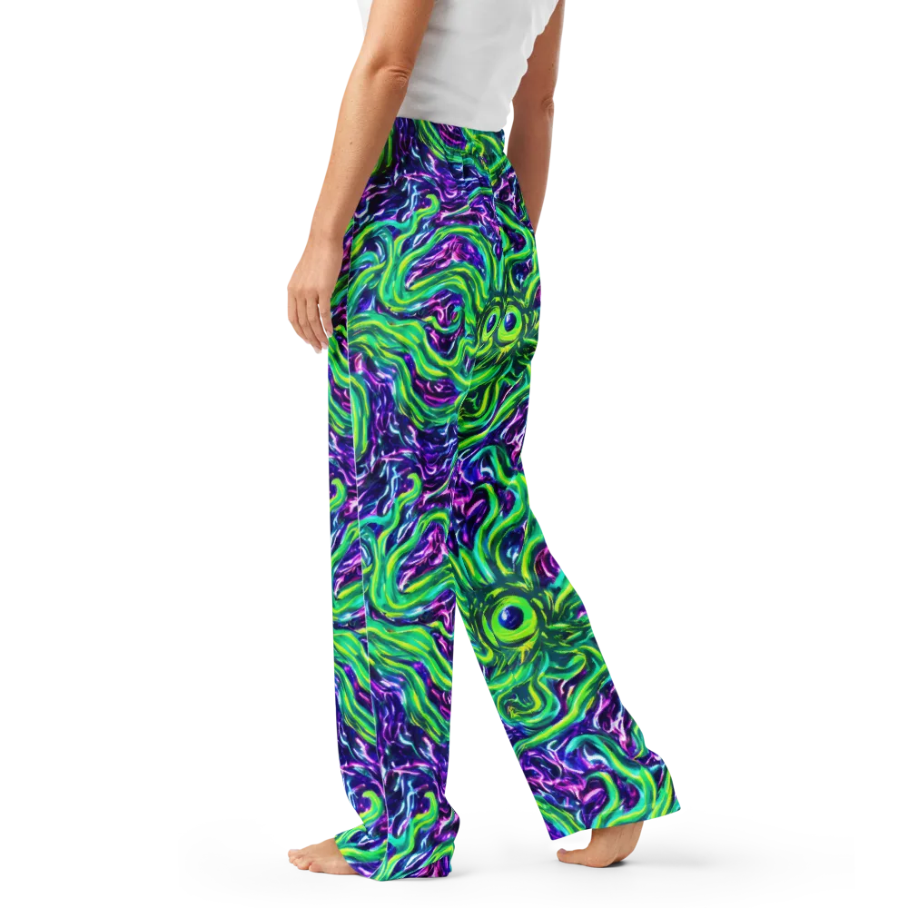 Cosmic Spill on Women's Pajama Pants — Left