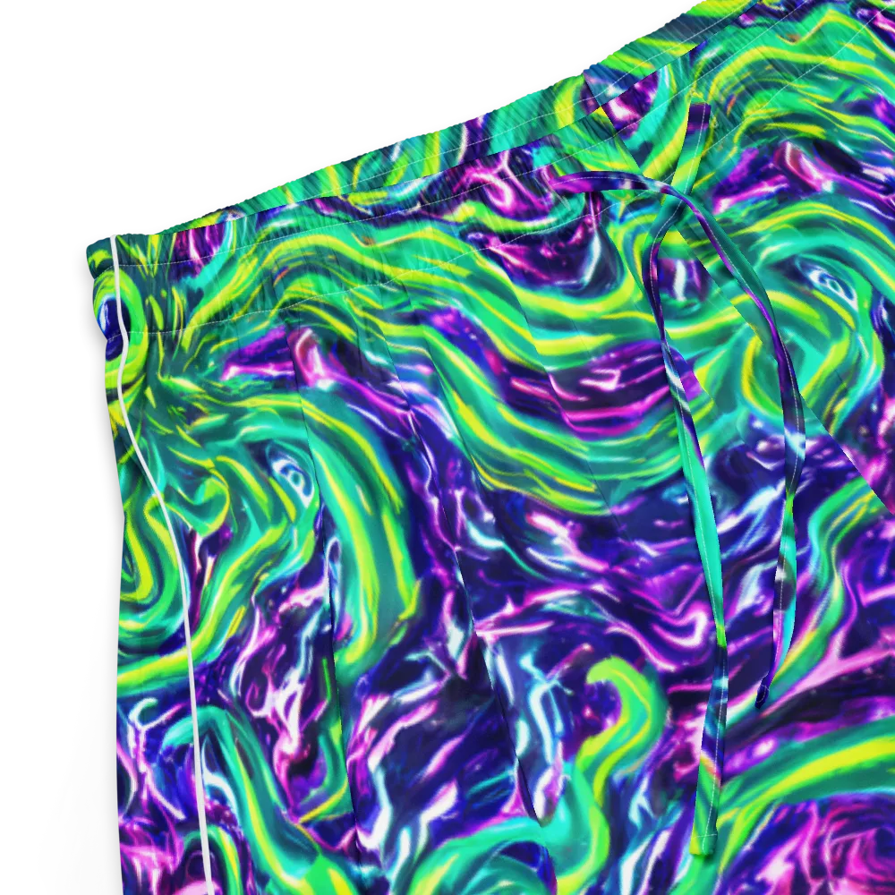 Cosmic Spill on Women's Pajama Shorts — Product details