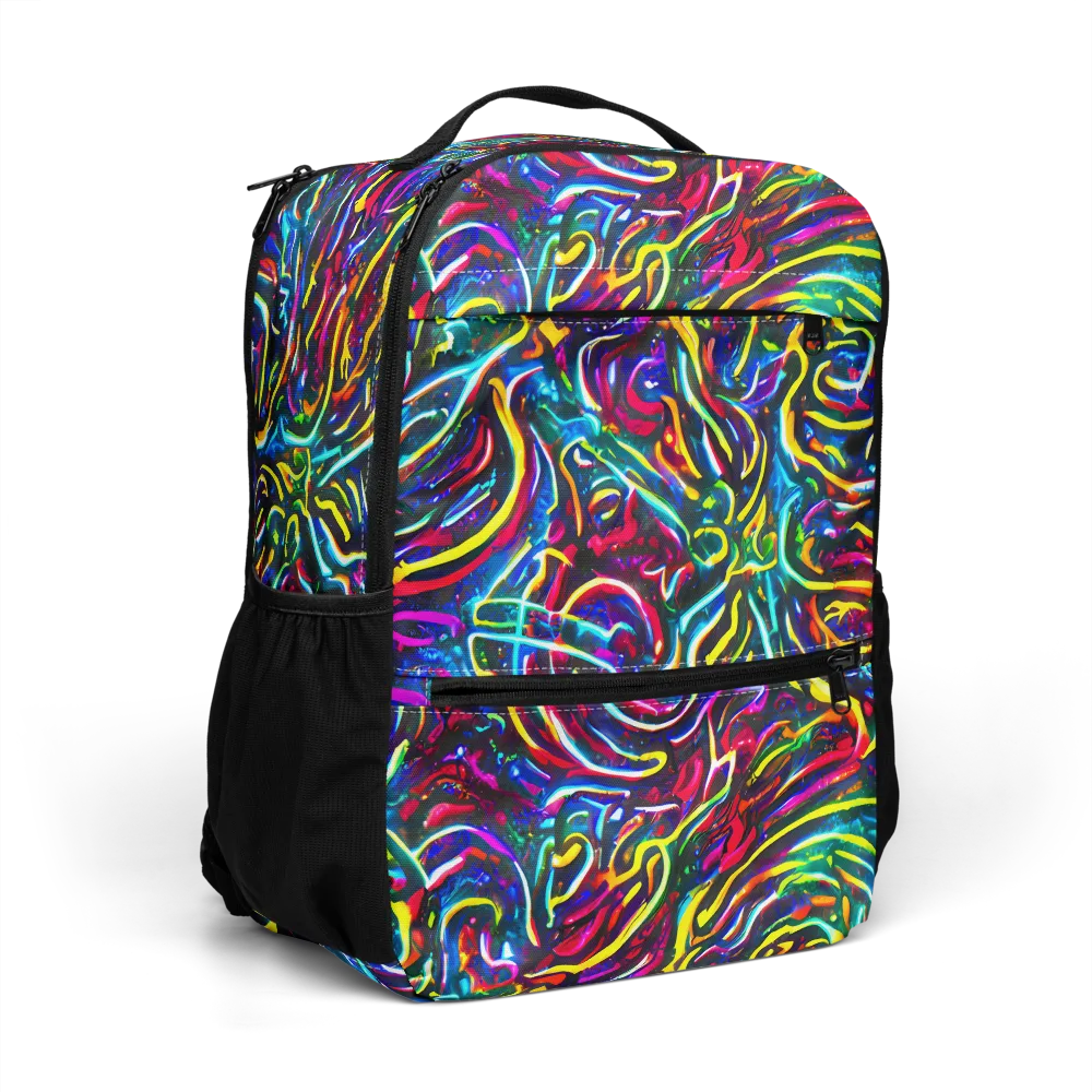 Prismatic Torrent on Utility Backpack — Right Front